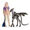 SCHLEICH Wizarding World - Harry Potter: Luna & Baby Thestral (42636)
