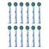 ORAL-B Pro CrossAction Ersatzbürstenkopf, Weiss (12er-Pack) (8700216018883)