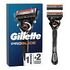 GILLETTE ProGlide Rasierer + 2 Klingen