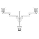 VOGELS MOMO 2237 Motion Double Monitor, White (7122371)