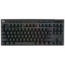 LOGITECH G PRO X TKL Lightspeed Gaming Keyboard, Kailh GX-Brown Switch, Deutsches Tastaturlayout, Schwarz (920-012130)