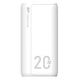 SILICON POWER QP15 Powerbank, 10000mAh, Weiss (SP10KMAPBKQP150W)