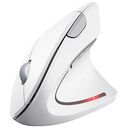 TRUST Verto Wireless Ergonomic Mouse, White (25132)