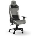 CORSAIR T3 RUSH 2023 Gaming Chair, Grau / Weiss (CF-9010058-WW)