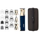 BABYLISS Multitrimmer Super-X Metal 15-In-1, Gold / Blau (MT992E)
