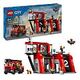 LEGO City - Feuerwehrstation mit Drehleiterfahrzeug (60414)