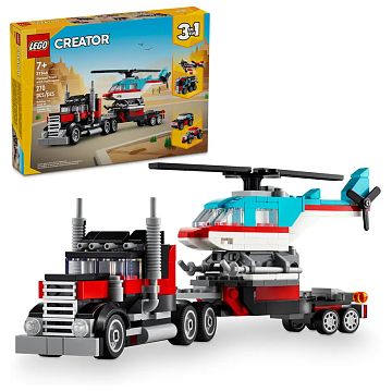LEGO Creator 31146 Tieflader mit Hubschrauber