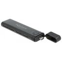 DELOCK External Enclosure USB 3.1 (Type C), Black (42635)