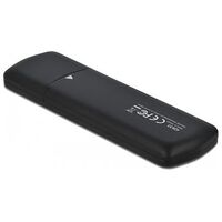 DELOCK External Enclosure USB 3.1 (Type C), Black (42633)