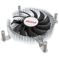 AKASA Extra-Safe Ultra-Low Profile Aluminium Intel LGA1700 Thin Mini-ITX Cooler (AK-CC6609EP01)