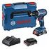 BOSCH GSR 18V-45 Professional, incl. 2x 2.0Ah Battery, Charger + L-BOXX (06019K3203)