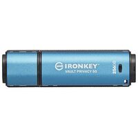 KINGSTON IronKey Vault Privacy 50, 512GB, Black / Blue (IKVP50/512GB)