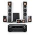 TEUFEL Ultima 40 Surround + Denon X2800H DAB "5.1-Set", White / Black (107000521)