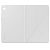 SAMSUNG Book Cover für Galaxy Tab A9, Weiss (EF-BX110TWEGWW)
