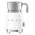 SMEG 50's Retro Style Milk Frother, White (MFF11WHEU)