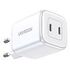 UGREEN Nexode 45W Dual USB-C Wall Charger, White (15327)