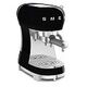 SMEG 50's Retro Style Espresso-Kaffeemaschine, Schwarz (ECF02BLEU)