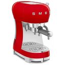 SMEG 50's Retro Style Espresso-Kaffeemaschine, Rot (ECF02RDEU)