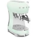 SMEG 50's Retro Style Espresso Coffee Machine, Pastel Green (ECF02PGEU)