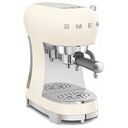 SMEG 50's Retro Style Espresso-Kaffeemaschine, Creme (ECF02CREU)