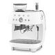 SMEG 50's Retro Style Espresso-Kaffeemaschine, Weiss (EGF03WHEU)