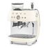 SMEG 50's Retro Style Espresso-Kaffeemaschine, Creme (EGF03CREU)