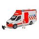 BRUDER MB Sprinter Ambulance with Driver (02677)