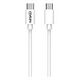 MAKO USB C to USB C Cable, 100W, 1.0m, White (MACA0027)