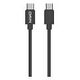 MAKO USB C to USB C Cable, 100W, 1.0m, Black (MACA0026)