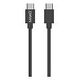 MAKO USB C to USB C Cable, 60W, 2.0m, Black (MACA0025)