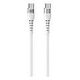 MAKO USB C to USB C Rugged Cable, 60W, 1.0m, White (MACA0029)