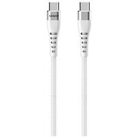 MAKO USB C to USB C Rugged Cable, 60W, 2.0m, White (MACA0031)