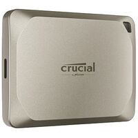 CRUCIAL X9 Pro Portable SSD, 4.0TB, Silver, for Mac (CT4000X9PROMACSSD9B)