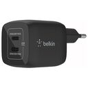 BELKIN BoostCharge Pro USB-C GaN Charger 45W, Black (WCH011vfBK)
