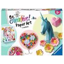 Be Creative! - Paper Art: 5 Creations Flowers & Unicorn (Ravensburger)