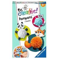 Be Creative! - Pompons: 3 Creations (Ravensburger)