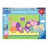 Zuhause bei Peppa - 2x 12 Teile (Ravensburger)