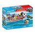 PLAYMOBIL Fire Boat with Aqua Scooter (71464)