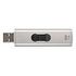 TRANSCEND ESD320A Portable SSD, 1.0TB, Silber (TS1TESD320A)