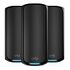 NETGEAR Orbi 970 Serie Quad-Band WiFi 7 Mesh-System, 3-Pack, Black (RBE973SB-100EUS)