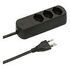 MAX HAURI Power Strip Basic Line 3x T13, Black (160244)