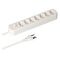 MAX HAURI Power Strip Basic Line 7x T13 with Switch, White (160270)