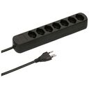 MAX HAURI Power Strip Basic Line 7x T13, Black (160273)