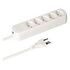 MAX HAURI Power Strip Basic Line 5x T13, White (160262)