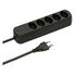 MAX HAURI Power Strip Basic Line 5x T13, Black (160263)