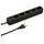 MAX HAURI Power Strip Basic Line 5x T13 with Switch, Black (160277)