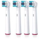 BEURER TB 30/50 - Clean Replacement Brush Heads, White, 4-Pack (10156)
