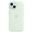 APPLE iPhone 15 Silicone Case with MagSafe, Soft Mint [Early 2024] (MWNC3ZM/A)