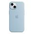 APPLE iPhone 15 Silicone Case with MagSafe, Light Blue [Early 2024] (MWND3ZM/A)