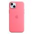 APPLE iPhone 15 Plus Silicone Case with MagSafe, Pink [Early 2024] (MWNE3ZM/A)